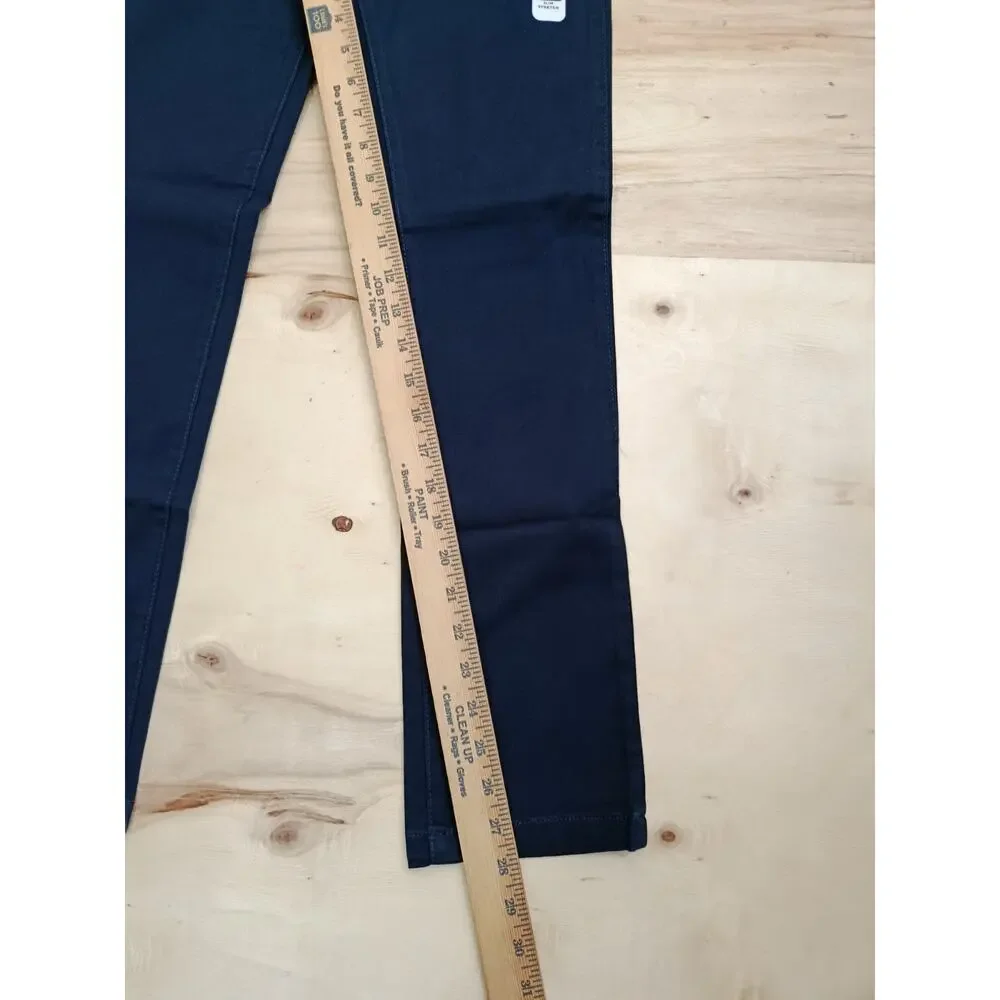 The Children's Place Boys Skinny Slim Stretch Navy Blue Chino Pants - Size 14